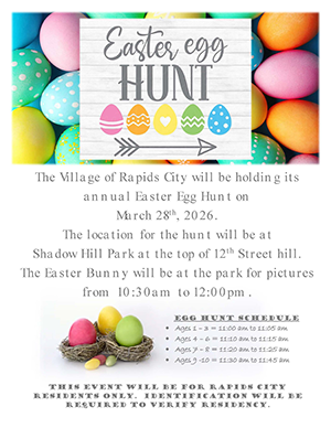 Information about 2026 Easter Egg hunt